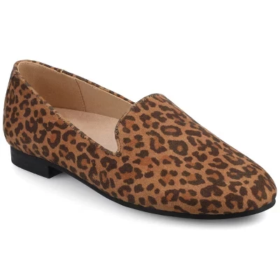 Женские балетки Journee Collection Ishani, леопардовые