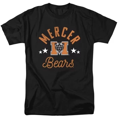 Мужская футболка NCAA Mercer University Bears, черная