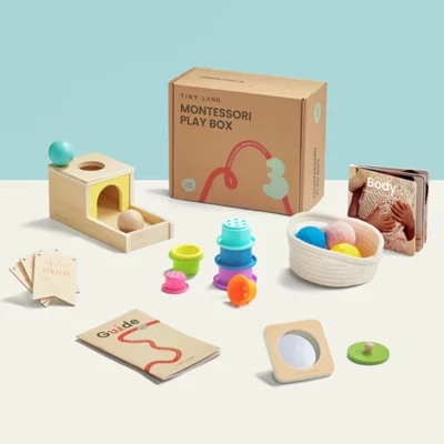 Развивающий набор Tiny Land Montessori для 7–9 месяцев