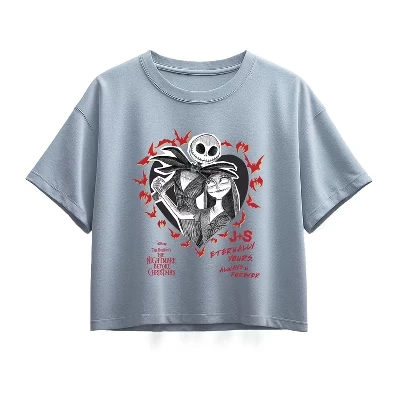 Футболка Jack & Sally с коротким рукавом и графическим рисунком синего цвета