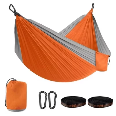 Двойной туристический гамак Truair 300×140 см, оранжевый