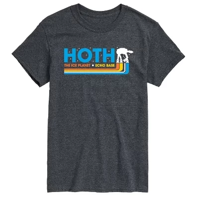 Мужская футболка STAR WARS Hoth, графитовая