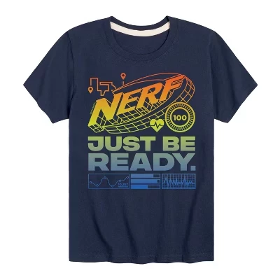 Детская футболка Nerf Gradient Logo, синяя