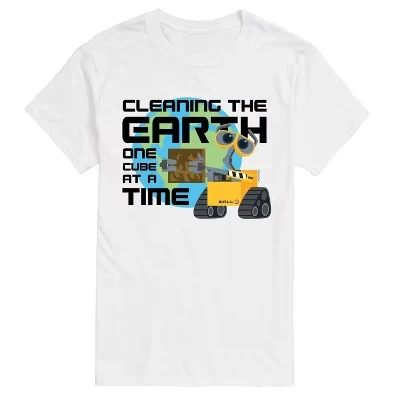 Мужская футболка с коротким рукавом Cleaning the Earth с графическим рисунком, белая