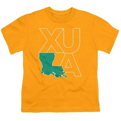 Детская футболка NCAA Xavier Louisiana, золотая