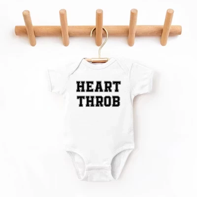 Боди для младенца The Juniper Shop Heart Throb, белое
