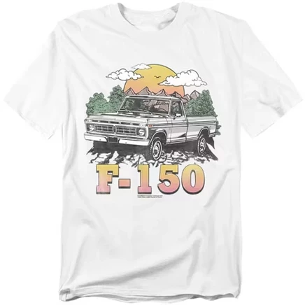 Мужская футболка для горных прогулок Trucks F150 белого цвета