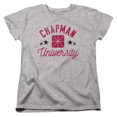 Женская футболка Chapman University Panthers athletic heather