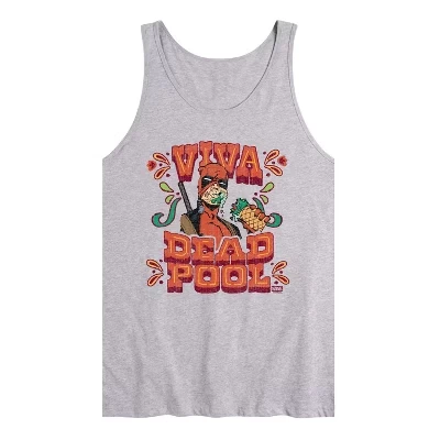 Мужская майка с графическим рисунком Viva athletic heather