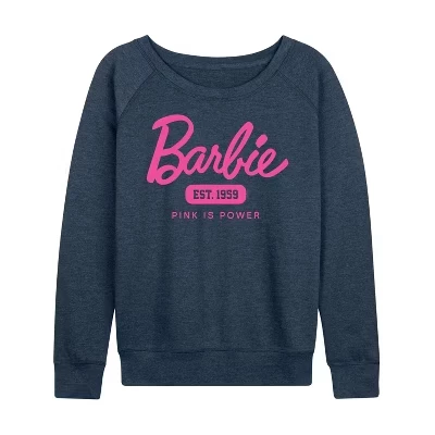 Женский свитшот Barbie Est 1959, индиго меланж
