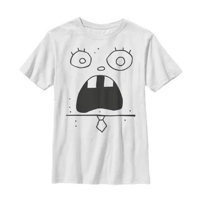 Футболка для мальчиков SpongeBob DoodleBob, белая