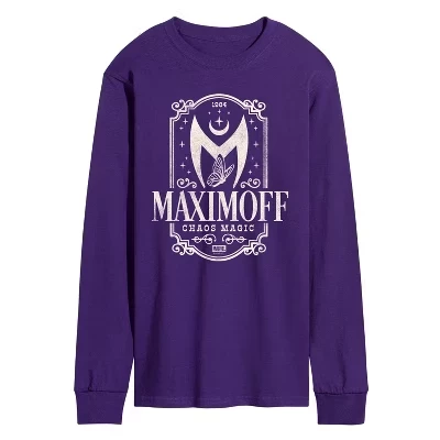 Мужская футболка Marvel Maximoff Chaos Magic, фиолетовая