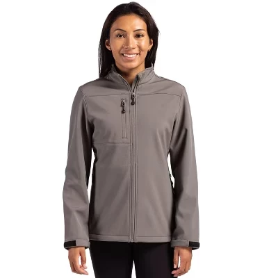Водонепроницаемая женская куртка Softshell Tempest на молнии из чистого шифера