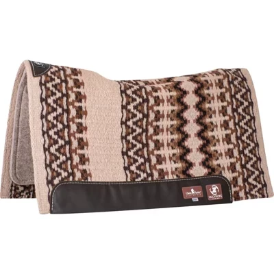 Подушка для верховой езды Western Horse Saddle Pad из войлока толщиной 3/4 дюйма для латте/кофе