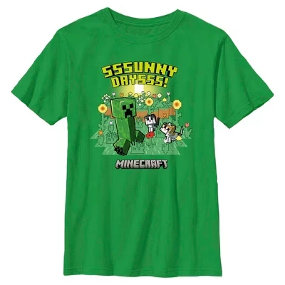 Футболка для мальчика Creeper Sunny Days kelly green