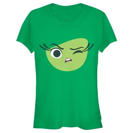 Женская футболка на Хэллоуин Kelly Green для юниорок с отвращением к себе