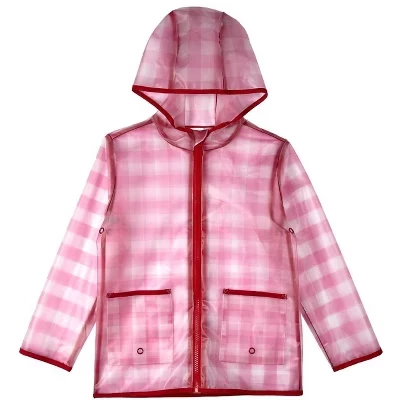 Клетчатый дождевик Memoi Kids 