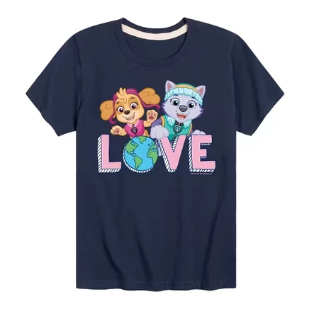 Футболка для мальчиков Paw Patrol Love Earth, синяя