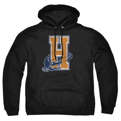 Мужская толстовка с капюшоном Hostos Community College Distressed Primary с логотипом начальной школы, черная