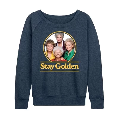 Женский лонгслив The Golden Girls, индиго меланж