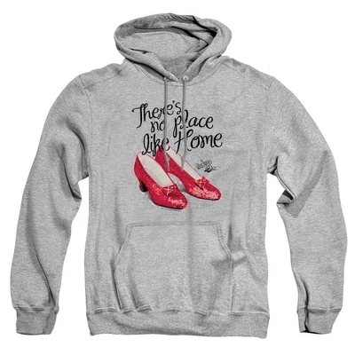 Унисекс худи The Wizard of Oz Ruby Slippers, меланжевое