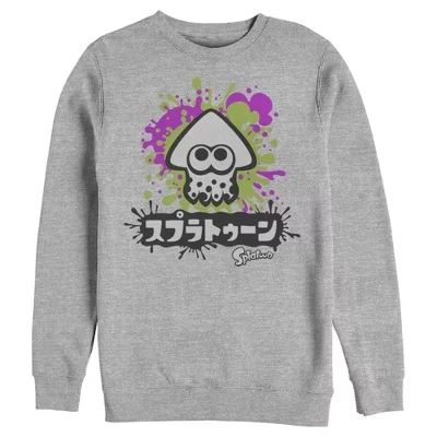 Splatoon в мужской подозрения кальмар толстовка спортивный вереск