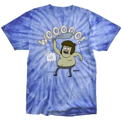 Мужская футболка Wooooo Tie Dye royal monochrome