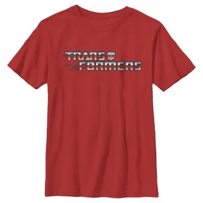 Футболка для мальчиков Transformers Autobots Logo, красная