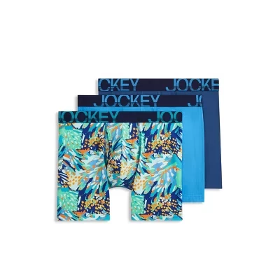 Мужские трусы-боксеры ActiveStretch длиной 7 дюймов - 3 упаковки tropic breeze