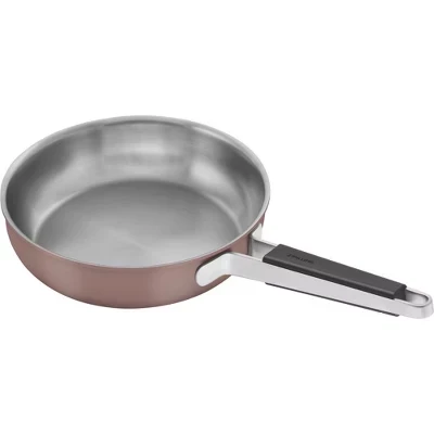 Сковорода Zwilling Pure 24 см из нержавеющей стали, розовая