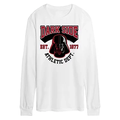 Мужская - Спортивный отдел Darkside Футболка с длинным рукавом и рисунком, белая
