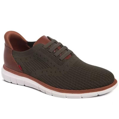 | Мужская технология Hands Free Slip On Легкая дышащая ткань Charles Ave Oxford olive