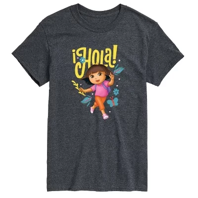 Мужская футболка Hola с коротким рукавом и графическим рисунком heather charcoal