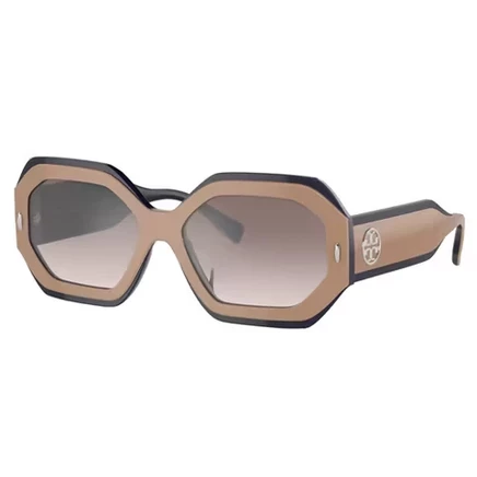 Женские очки Tory Burch TY7192U 55 мм, тёмно-синие/бежевые