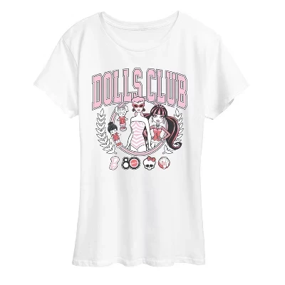 Женская футболка Mattel Dolls Club, белая