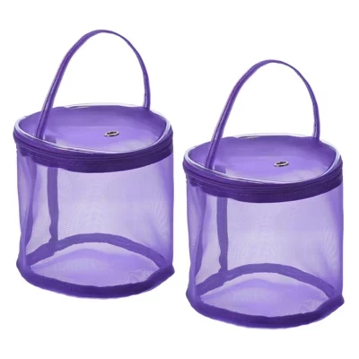 Сумки для пряжи Unique Bargains 2 шт, фиолетовые