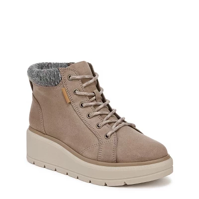 Женские ботинки Nice Day Max Alpine Oxford из микрофибры цвета мокко темно-серый