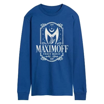 Мужская футболка Marvel Maximoff Chaos Magic, синяя