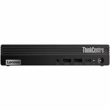 Настольный компьютер ThinkCentre M75q Gen 5 12RQ000UUS - AMD Ryzen 5 PRO 8500GE - 16 ГБ - 256 ГБ SSD-накопитель - Миниатюрный - Черный - Чип AMD PRO 600