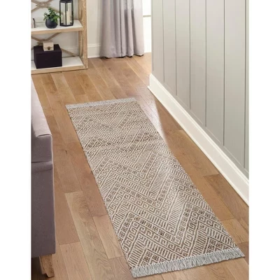 Ковер Unique Loom Tanya, джутовый, белый