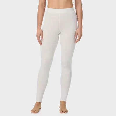Женские легинсы Warm Essentials by Cuddl Duds, белые