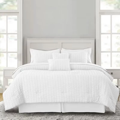 Набор для кровати Lux Decor, 10 предметов, белый