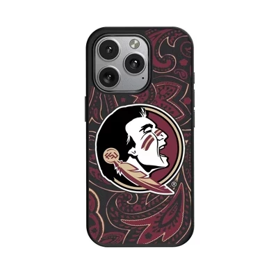 Чехол для мобильного телефона NCAA ACC Universities Paisley MagSafe, совместимый с Apple iPhone, для семинолов штата Флорида