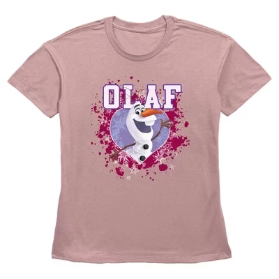 Женская футболка Olaf in Heart