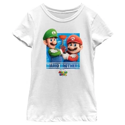 Девушка из Super Mario Brothers. Футболка из фильма 