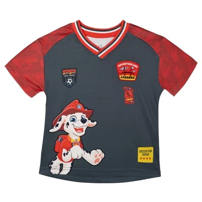 Детская футбольная майка Paw Patrol сетчатая, разноцветная