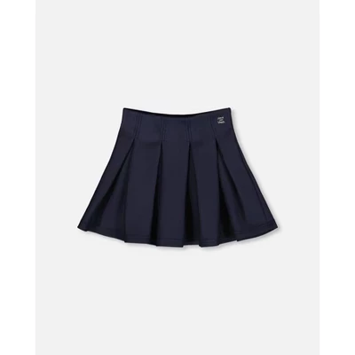 Юбка для девочек Deux Par Deux Pleated Milano, синяя