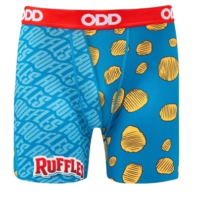 ODD SOX - Боксерские трусы бренда Doritos - Размер унисекс - Нижнее белье для закусок- Новинка одежды - Подарочные оборки на День рождения