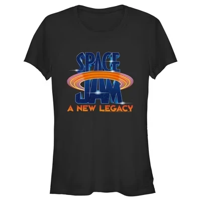 Женская футболка Space Jam Classic Logo, черная