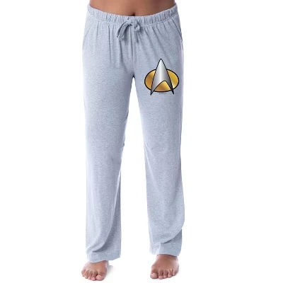 Женские пижамные брюки Star Trek, серые